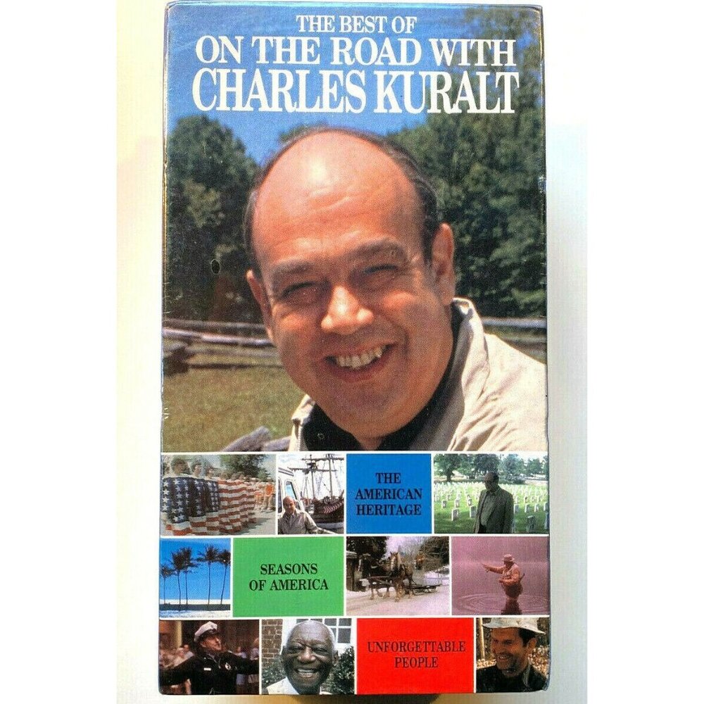 ON THE ROAD WITH CHARLES KURALT VHS New Unopened